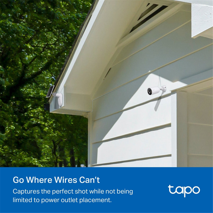 TP-Link Tapo C425 Kit 4MP/2K+  Outdoor Wire-Free Battery Camera with Solar Panel