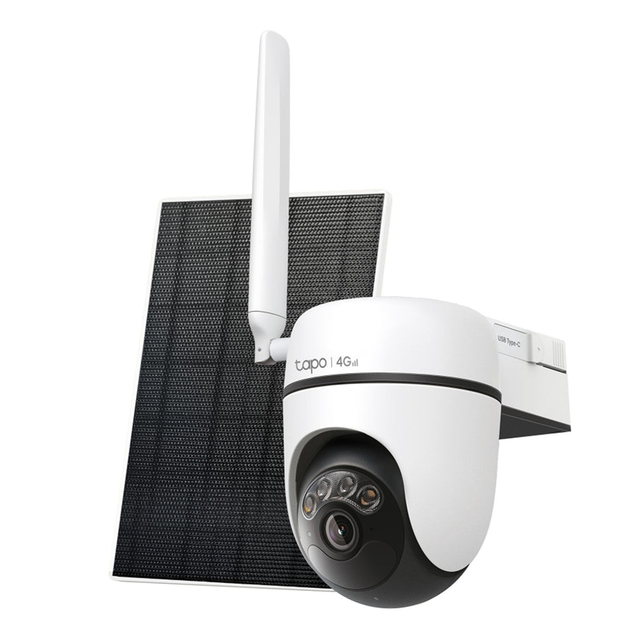 TP-Link Tapo C615G KIT Solar-Powered Pan/Tilt 4G LTE Security Camera Kit