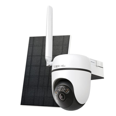 TP-Link Tapo C615G KIT Solar-Powered Pan/Tilt 4G LTE Security Camera Kit