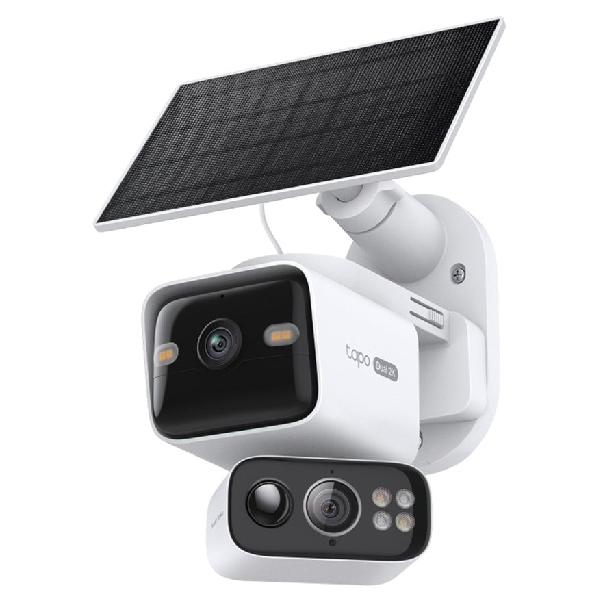 TP-Link Tapo C645D KIT 3MP/2K Outdoor Dual-Lens Wire-Free PT Camera  With Spotlight & Solar Panel