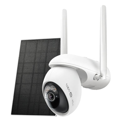 TP-Link Tapo C665G KIT, Solar-Powered Pan/Tilt Wi-Fi/4G LTE Security Camera Kit