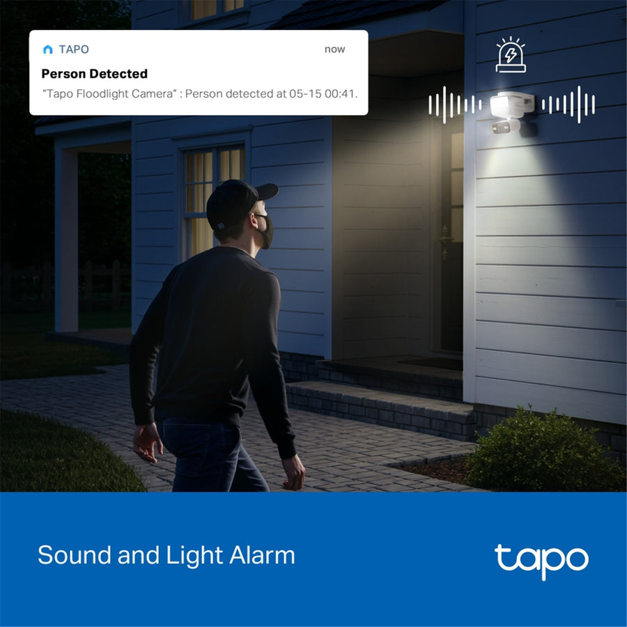 TP-Link Tapo C710, Outdoor Pan/Tilt Security Floodlight Camera