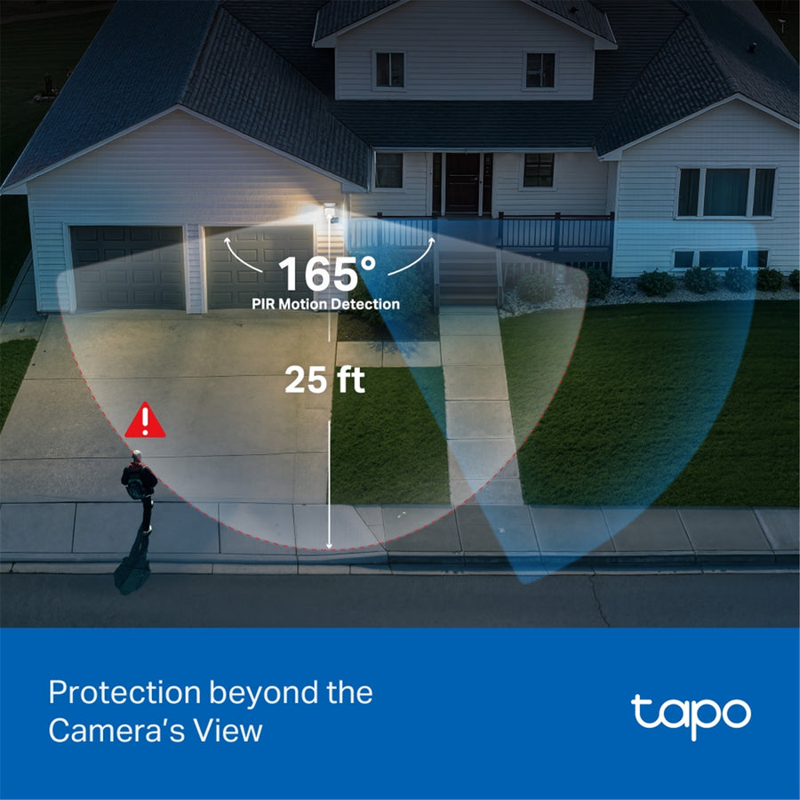 TP-Link Tapo C710 3MP/2K  Outdoor WiFi Floodlight Camera (240V Hardwired)