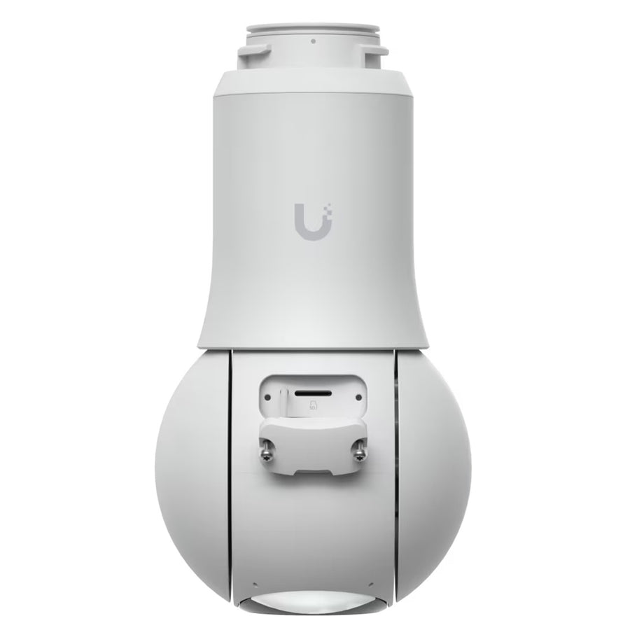 Ubiquiti UniFi Protect G6 PTZ White, All-weather, 4K dual-lens camera with 10x hybrid zoom, 1/1.8' 8MP image sensor, Multi-TOPS AI Engine, and ultra-low latency pan-tilt-zoom control for motion tracking.