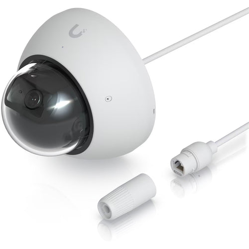 Ubiquiti UniFi Protect UVC-AI-Dome 8MP/4K Dome PoE Camera (White) with Enhanced AI Engine