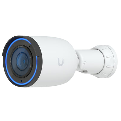 UVC-G6-Pro-Bullet-W - Ubiquiti UniFi G6 Pro Bullet White All-weather 4K PoE+ Camera with Multi-TOPs AI Engine and 2.36x Optical Zoom