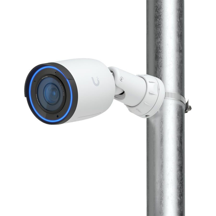 UVC-G6-Pro-Bullet-W - Ubiquiti UniFi G6 Pro Bullet White All-weather 4K PoE+ Camera with Multi-TOPs AI Engine and 2.36x Optical Zoom