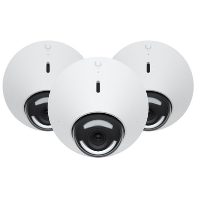 UVC-G5-Dome-3 - Ubiquiti UniFi Protect G5 Dome 4MP 2K HD IP Camera with Enhanced Dynamic Range and Low-light Performance 3-Pack