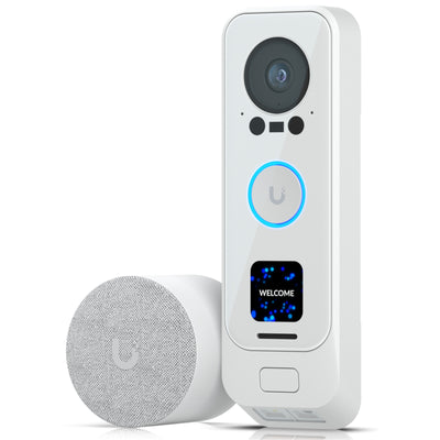Ubiquiti UVC-G4-DOORBELL-PRO-POE-KIT-WHITE - Dual-camera PoE doorbell and chime with