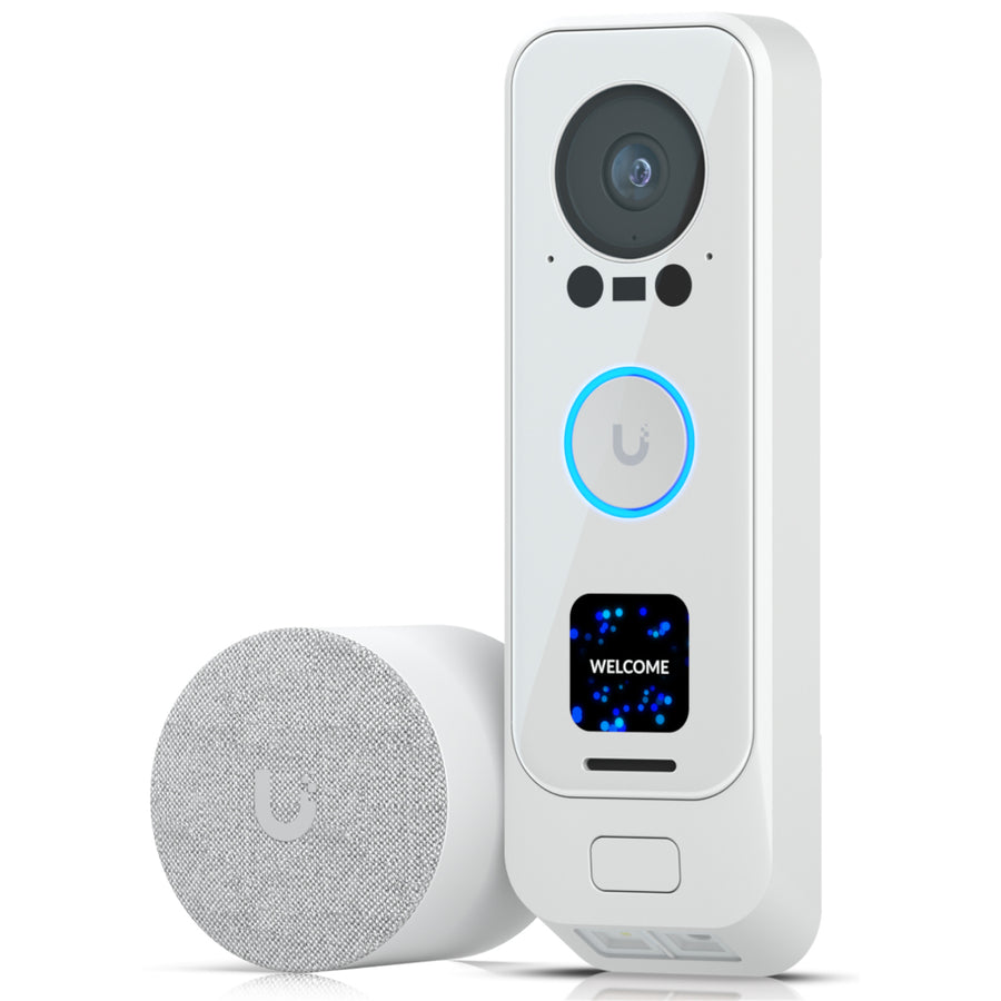 Dual-camera PoE doorbell and chime with
