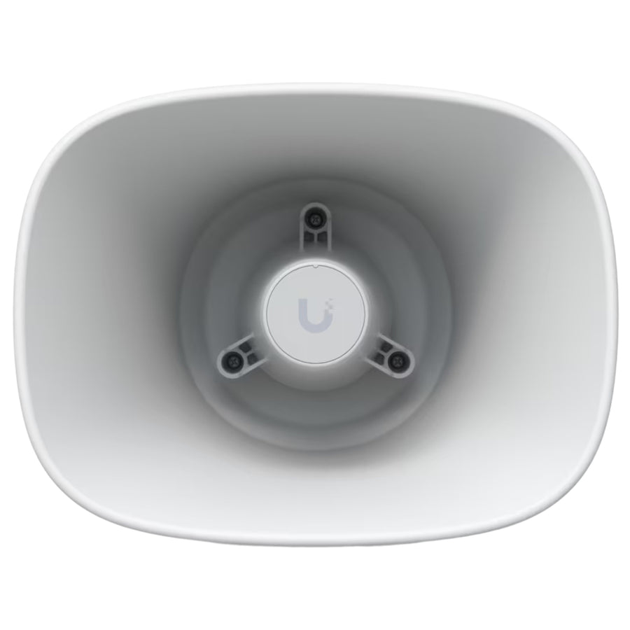 Ubiquiti UniFi All-weather PoE 120 dB AI Horn Speaker White