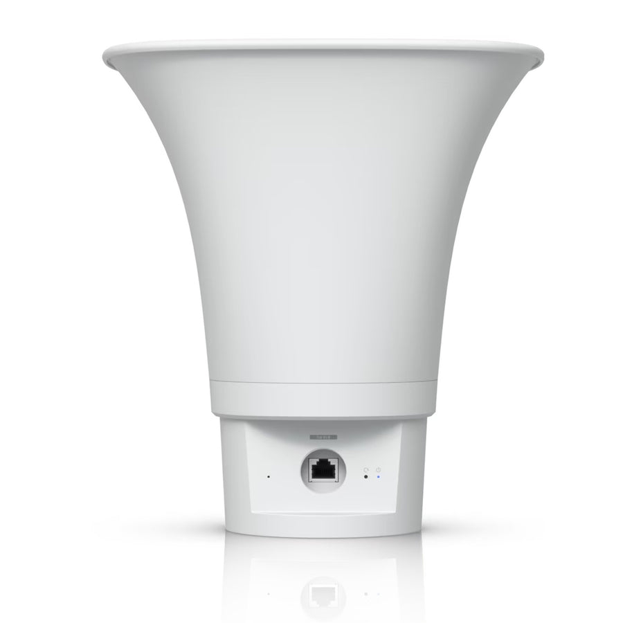 Ubiquiti UniFi All-weather PoE 120 dB AI Horn Speaker White