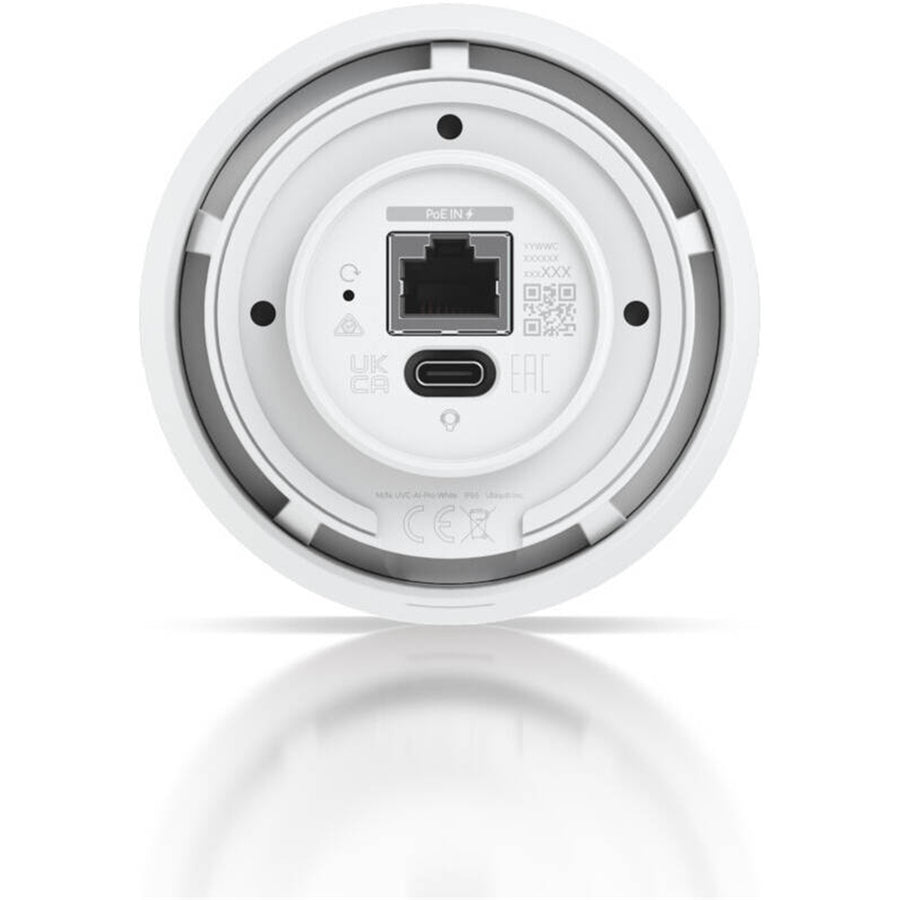 Ubiquiti UniFi Protect UVC-AI-Pro 8MP/4K Bullet PoE Camera (White) with Enhanced AI Engine