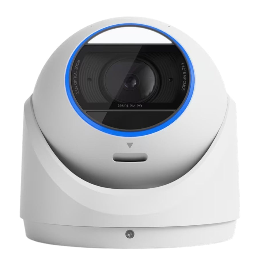 Ubiquiti UVC-G6-PRO-TURRET-W - UniFi Protect G6 Pro Turret Camera 8 Megapixel 4K 40m Infrared IK04 IP66 microSD slot White
