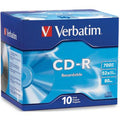Verbatim CD-R 700MB 52x 10 Pack with Jewel Cases — image 1