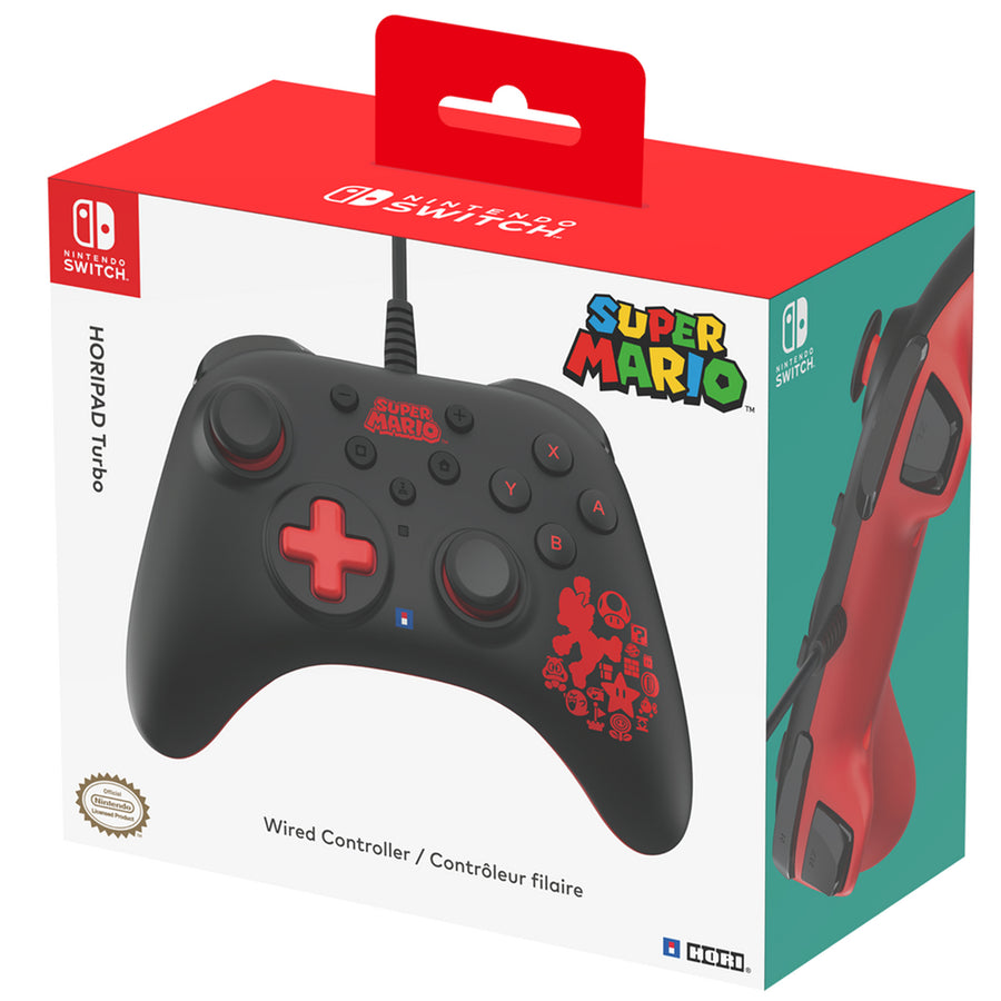 Hori Switch Zubehör PNSHPTM - Hori Switch HORIPAD Turbo (Mario)