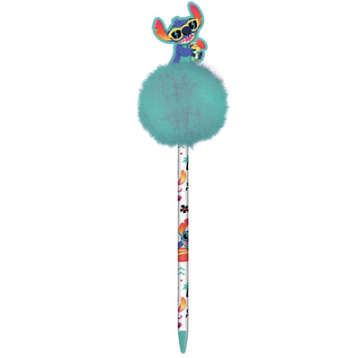 Impact Merch Notebooks IMLSPPP - Disney Lilo And Stitch Pom Pom Pen