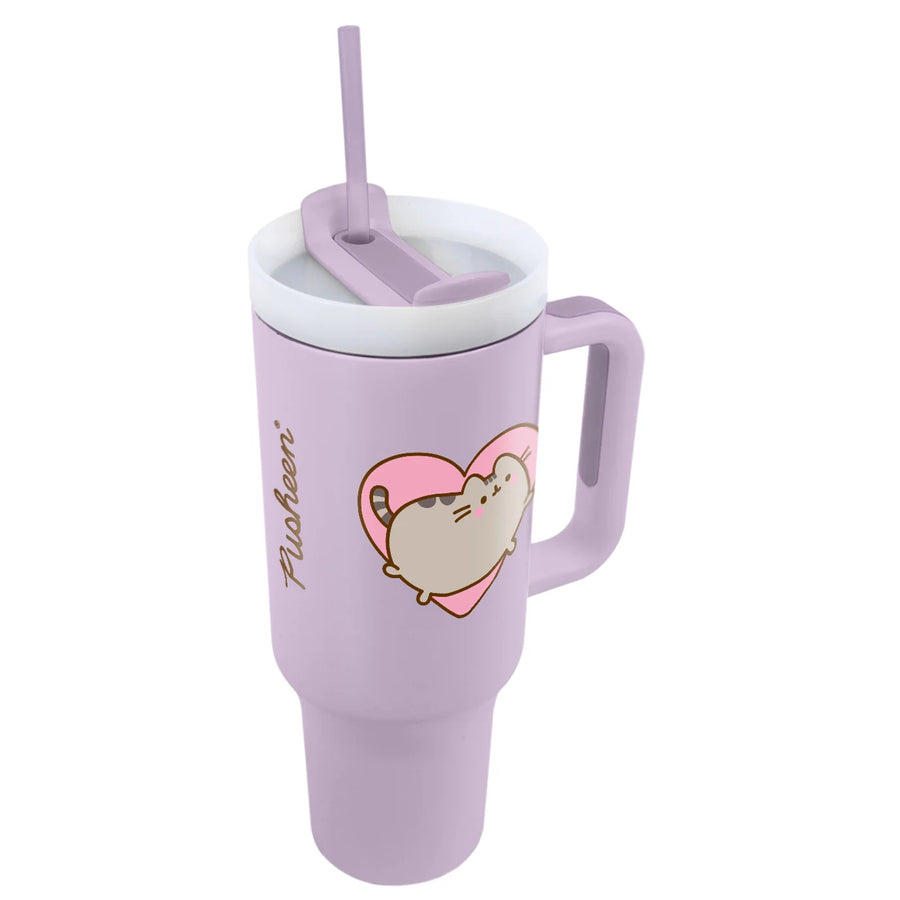 Impact Merch Trinkgeschirr IMPTC – Pusheen Herz-Becher (1.2L)