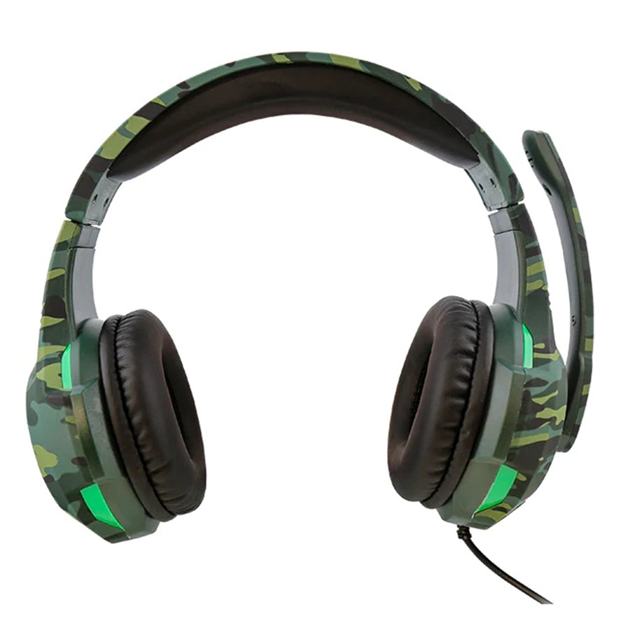 Nyko Universalzubehör PNUDCH - Nyko Deluxe Camo Headset (Grün)