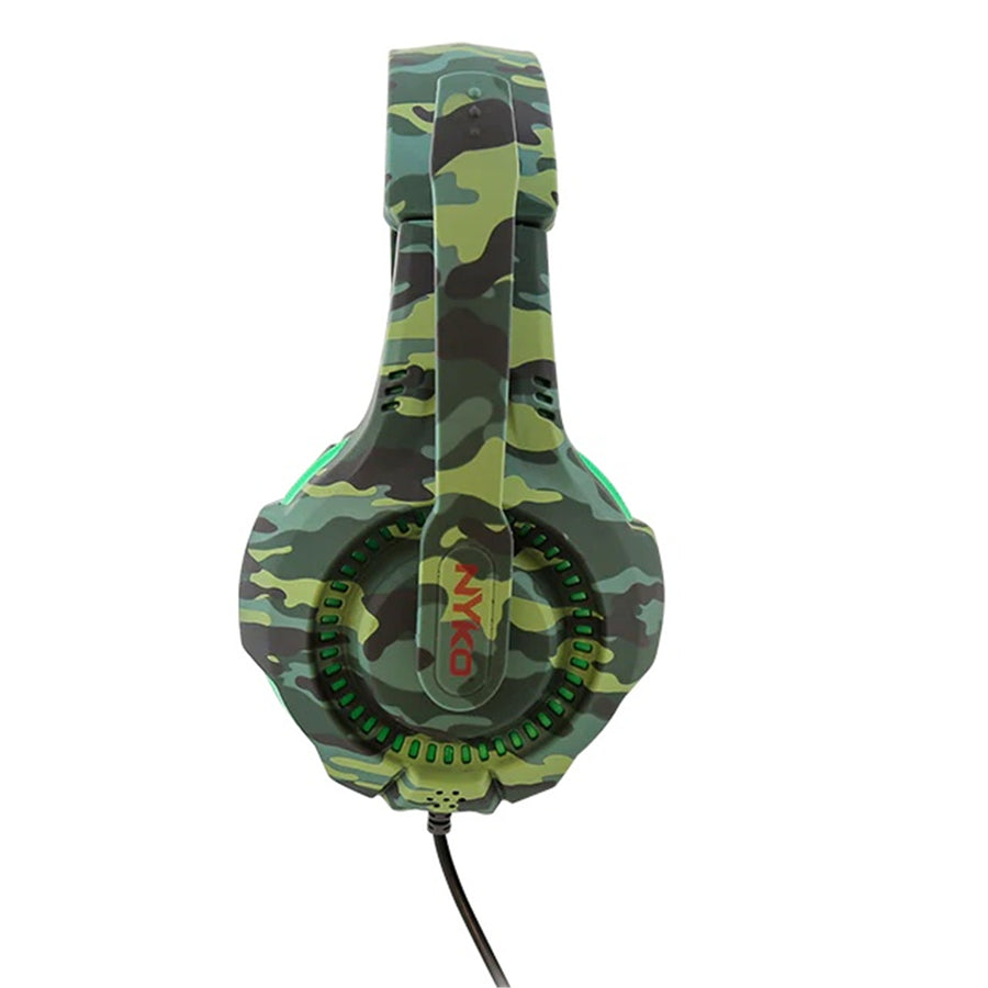 Nyko Universalzubehör PNUDCH - Nyko Deluxe Camo Headset (Grün)