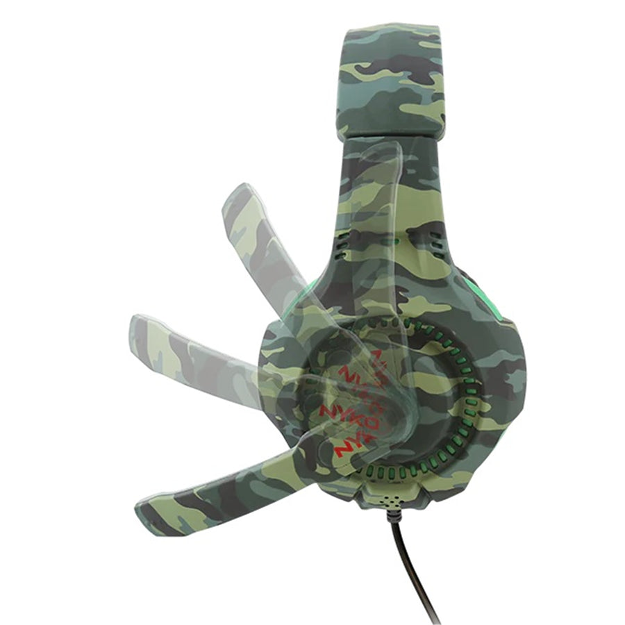 Nyko Universalzubehör PNUDCH - Nyko Deluxe Camo Headset (Grün)