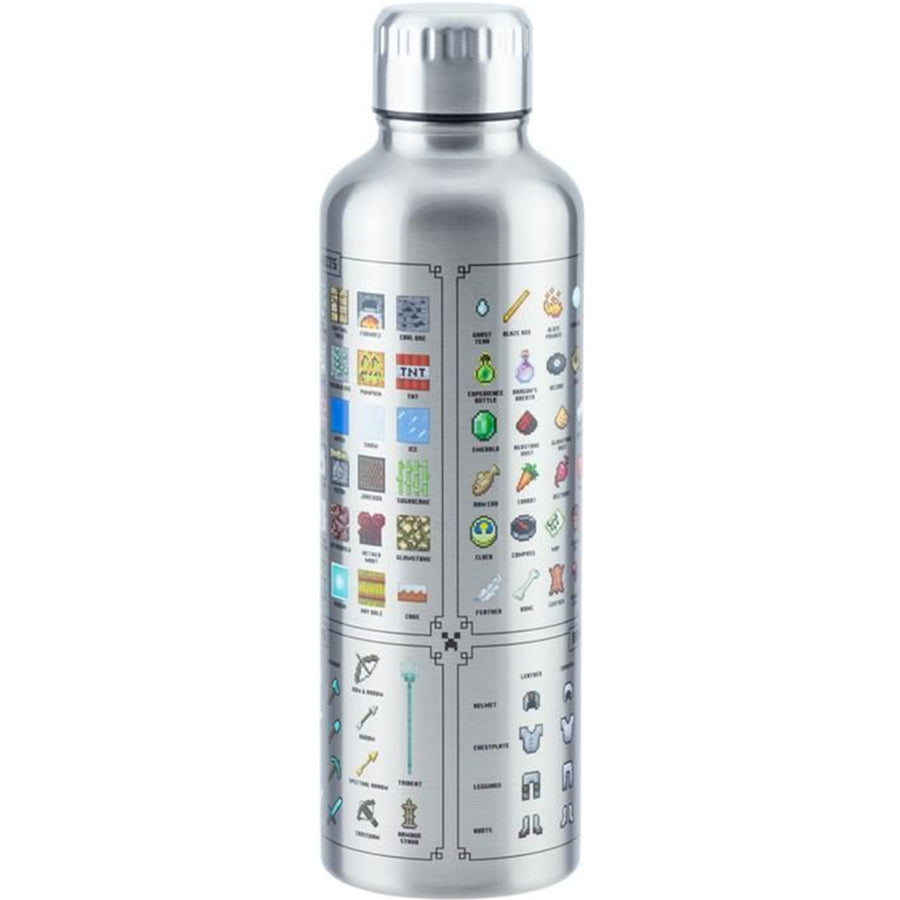 Paladone Tassen & Becher PMCMWB - Minecraft Metall-Trinkflasche