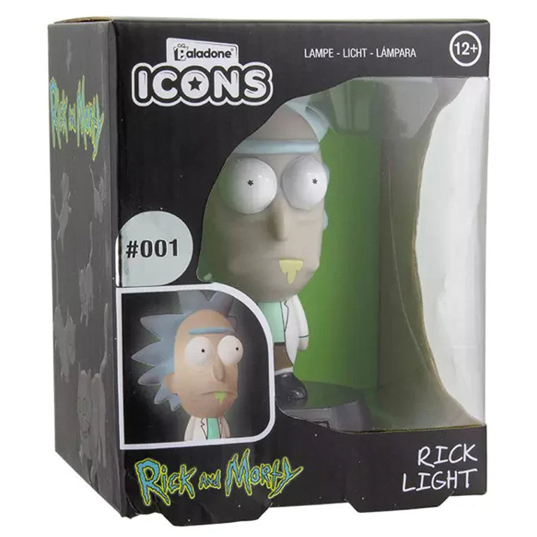 Paladone Icon Lights PRMRIL - Rick and Morty Rick Icon Licht