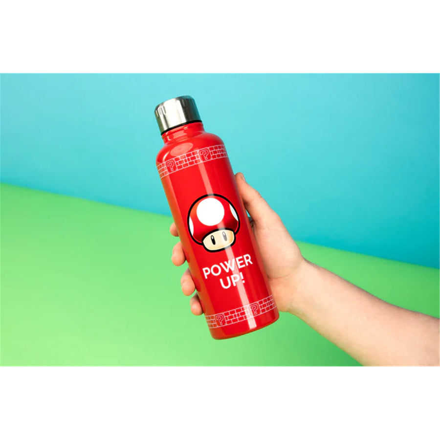 Paladone Wasserflaschen PSMMWB - Super Mario Pilz 1Up Wasserflasche