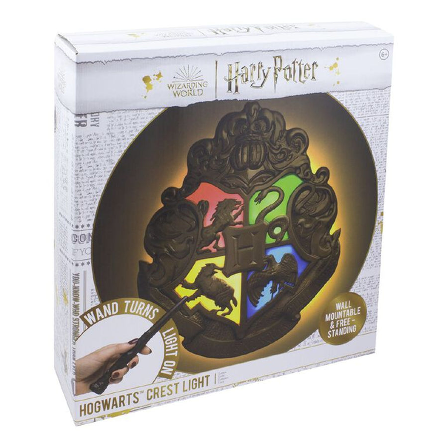 Paladone Tassen & Becher PHPCRLW - Harry Potter Wappen-Licht mit Zauberstab-Fernbedienung