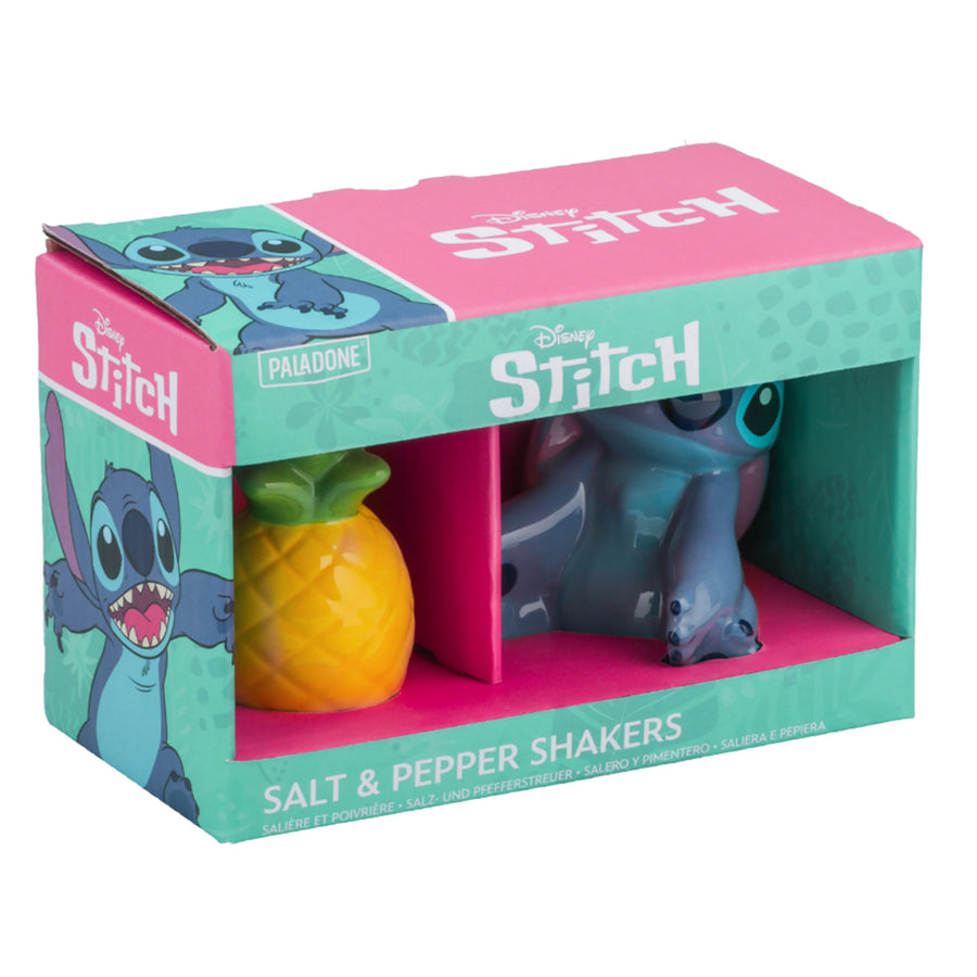 Paladone Becher & Tassen PSPSP – Disney Stitch und Ananas Salz- & Pfefferstreuer
