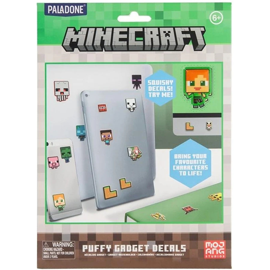 Paladone Backpack Buddies PMCPGD - Minecraft Puffy Gadget Aufkleber