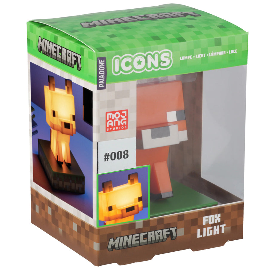 Paladone Icon Lights PMFIL – Minecraft Fuchs Icon Leuchte