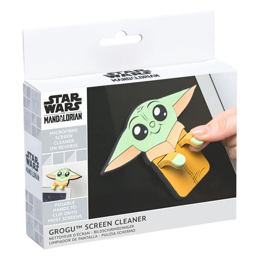 Paladone Tassen & Becher PSWGSC - Star Wars Grogu Bildschirmreiniger mit Clip