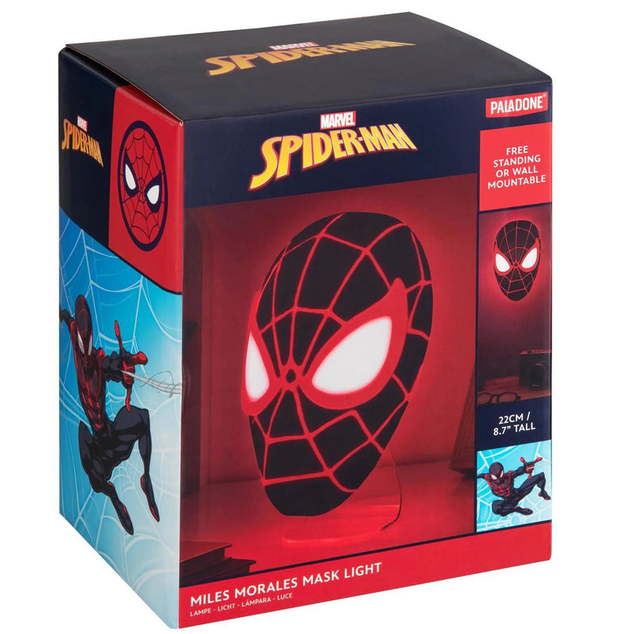 Paladone Lights PSMMML - Spiderman Miles Morales Maskenleuchte