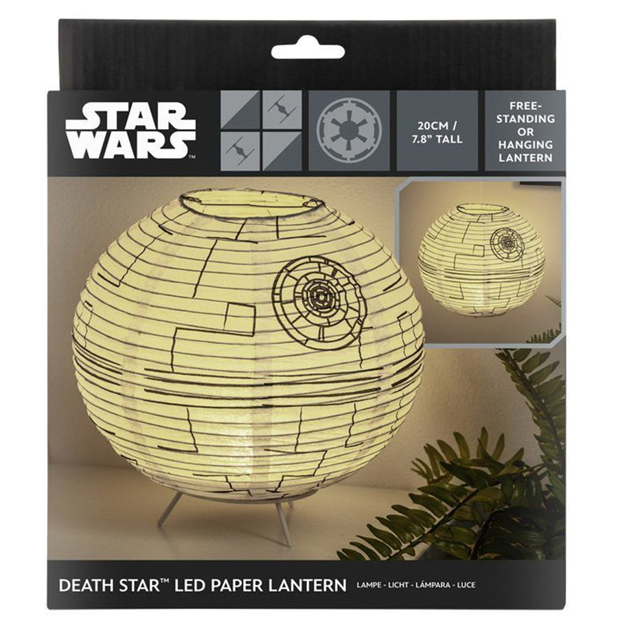 Paladone Lights PSWLDL – Star Wars Todesstern-Laternen-Schreibtischlampe