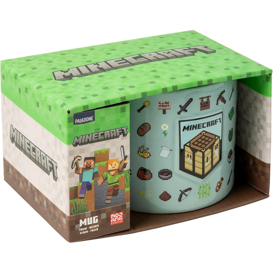 Paladone Tassen & Becher PMCE – Minecraft geprägte Tasse