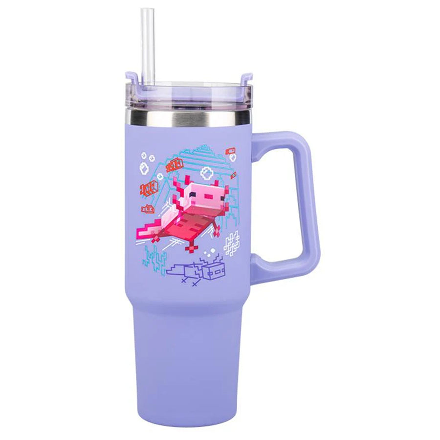 Paladone Tassen & Becher PMCTCP - Minecraft Lila Reisebecher (900 ml)