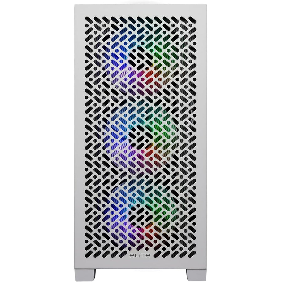 Cooler Master Elite 302 Tempered Glass ITX / mATX Mini Tower Gaming Case - White