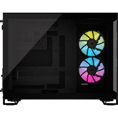 Corsair  2500X LINK Tempered Glass mATX Gaming Case - Black