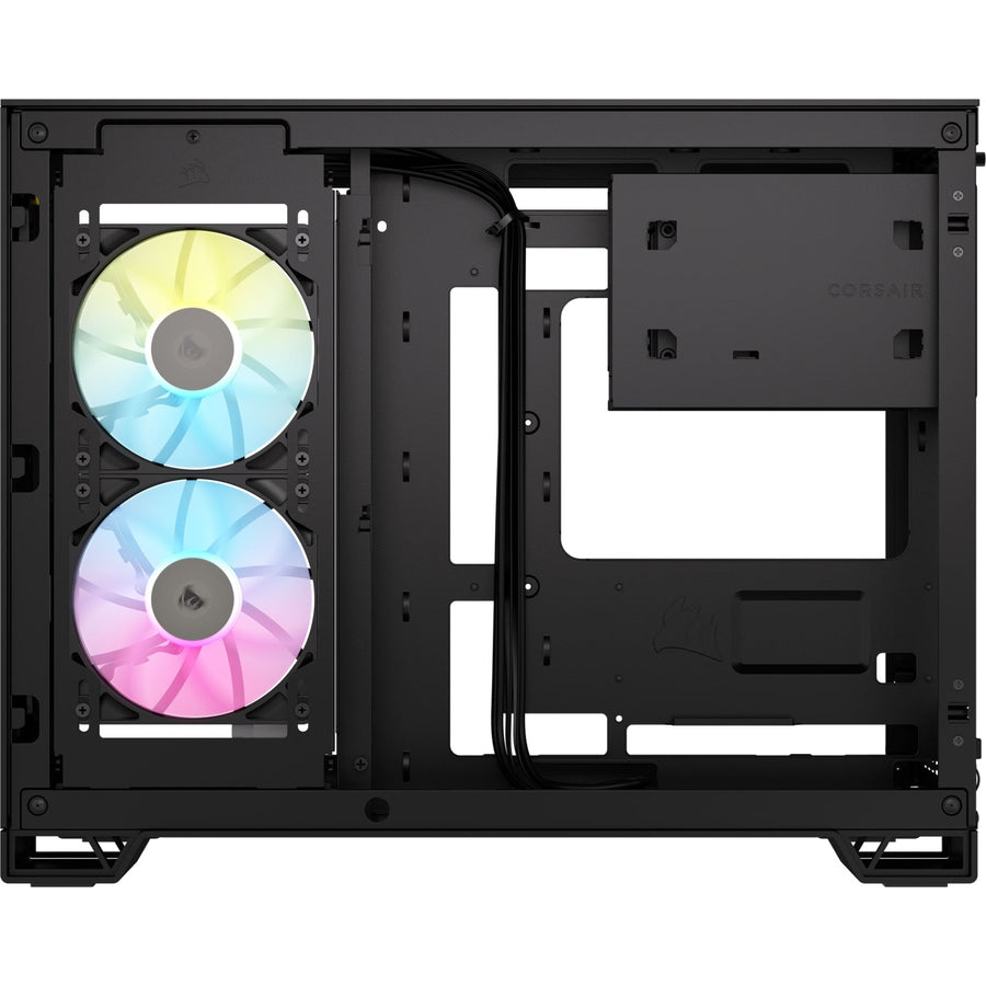 Corsair  2500X LINK Tempered Glass mATX Gaming Case - Black