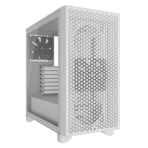 CC-9011252-WW - CORSAIR 3000D AIRFLOW TEMPERED GLASS MID-TOWER - WHITE