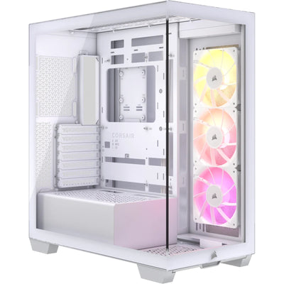 Corsair  3500X RGB Tempered Glass Mid Tower Gaming Case - White