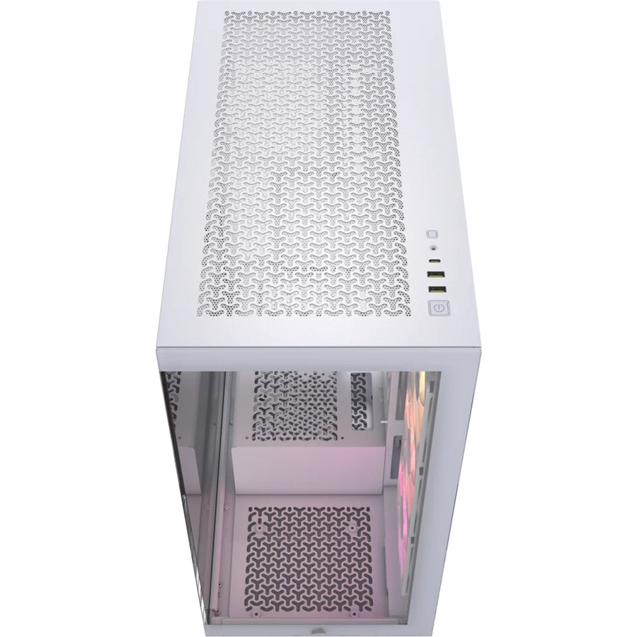 Corsair  3500X RGB Tempered Glass Mid Tower Gaming Case - White