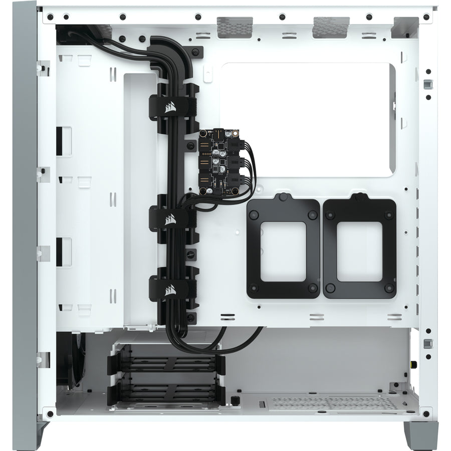 CC-9011205-WW - CORSAIR ICUE 4000X RGB TEMPERED GLASS MID-TOWER - WHITE