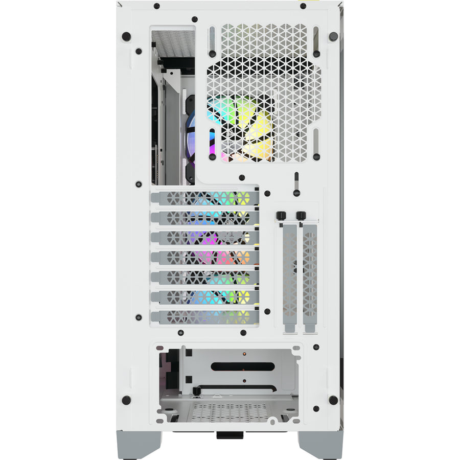 CC-9011205-WW - CORSAIR ICUE 4000X RGB TEMPERED GLASS MID-TOWER - WHITE