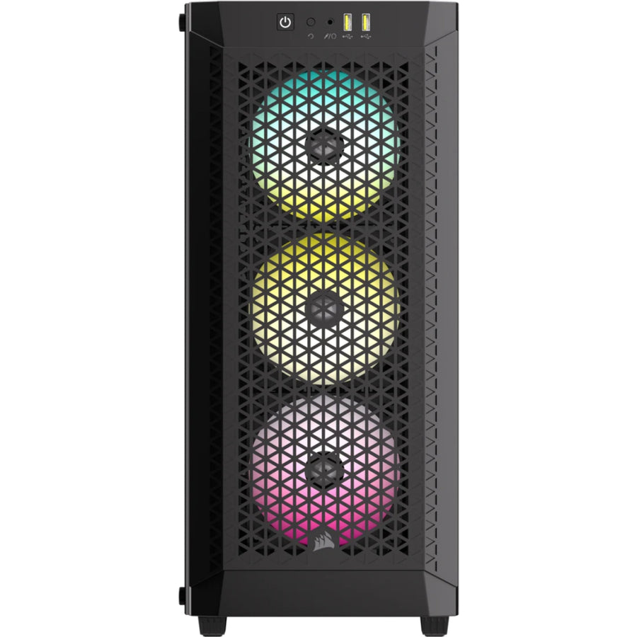 Corsair 480T RGB Airflow  Tempered Glass ATX Mid Tower Gaming Case - Black