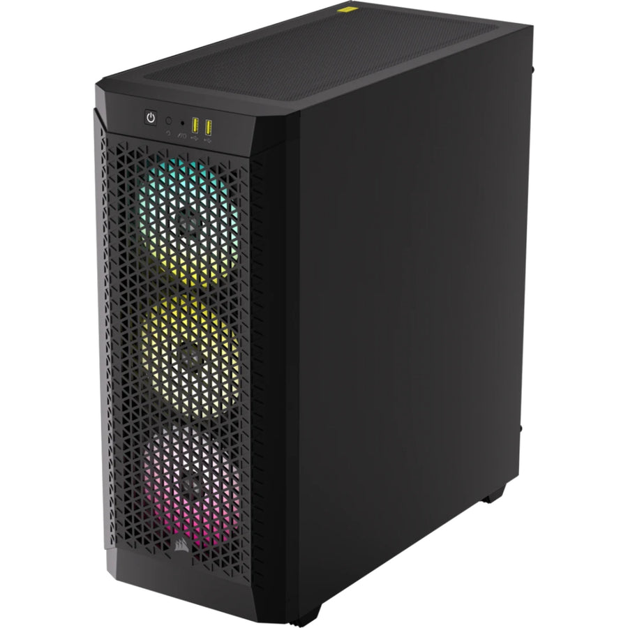 Corsair 480T RGB Airflow  Tempered Glass ATX Mid Tower Gaming Case - Black