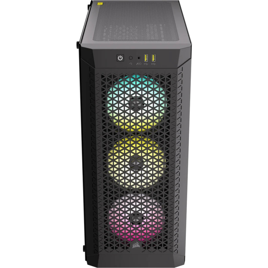 Corsair 480T RGB Airflow  Tempered Glass ATX Mid Tower Gaming Case - Black