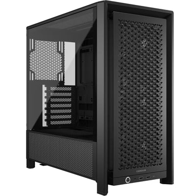 Corsair FRAME 4000D RS Tempered Glass ATX Mid Tower Gaming Case - Black