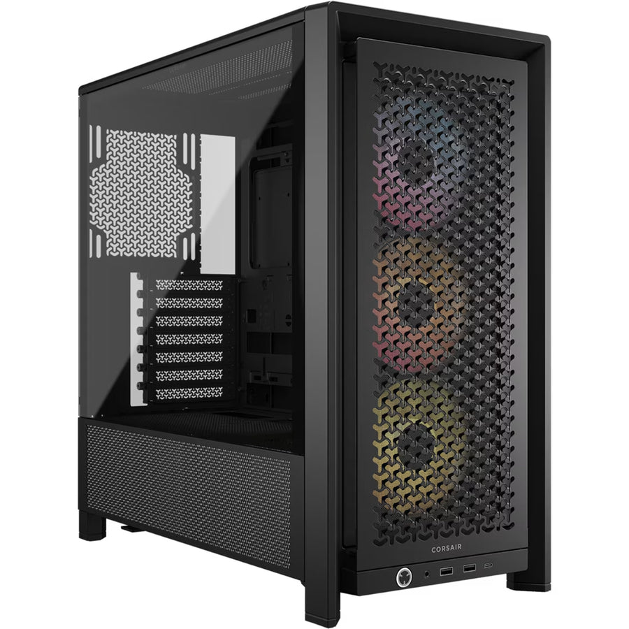 Corsair FRAME 4000D RS ARGB Tempered Glass ATX Mid Tower Gaming Case - Black